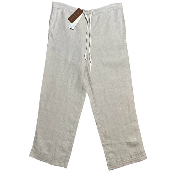 Island Importer Men’s 100% Linen Riviera Pants NWT Sz S-28 - Picture 2 of 16